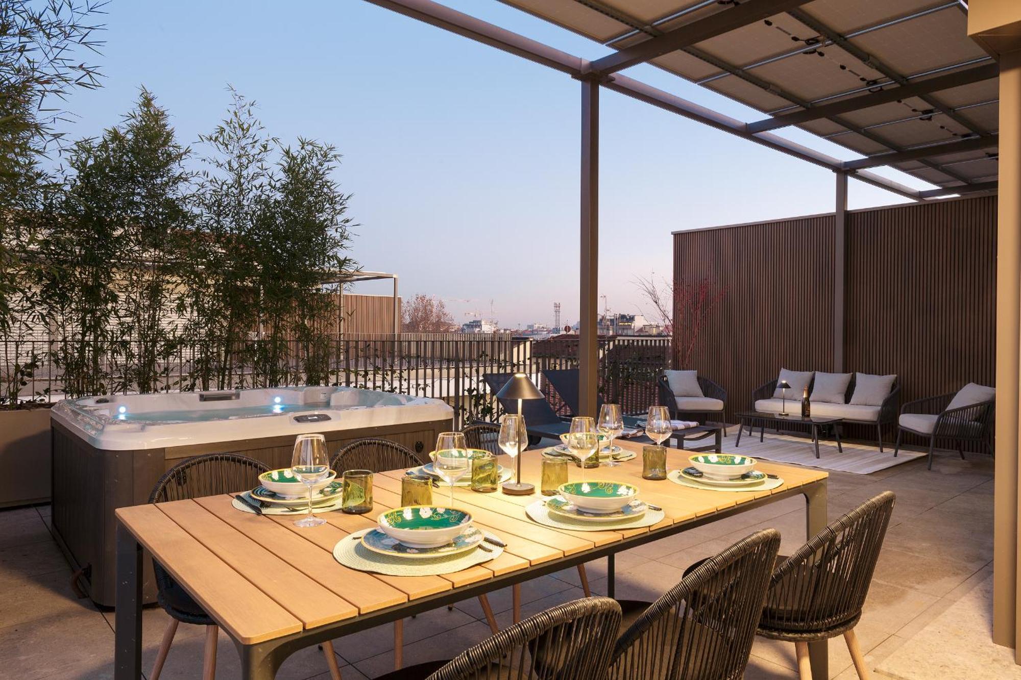 Apartment Compagnoni12 Luxury Penthouse With Private Jacuzzi And Mailand